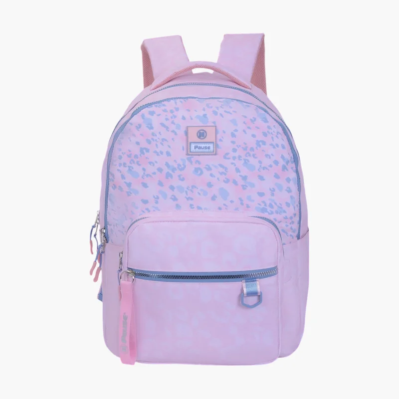 بوز Printed School Backpack with Adjustable Shoulder Straps - 12x21 cms